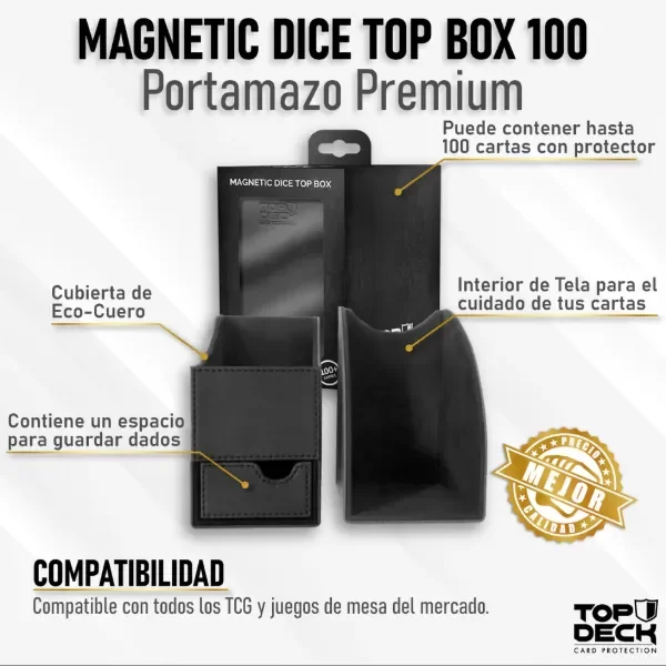 Portamazos Premium - TOPDECK Magnetic Dice 100